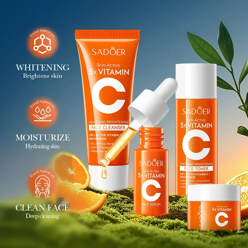 Vitamin C 5-Piece Skincare Set