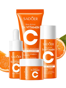 Vitamin C 5-Piece Skincare Set
